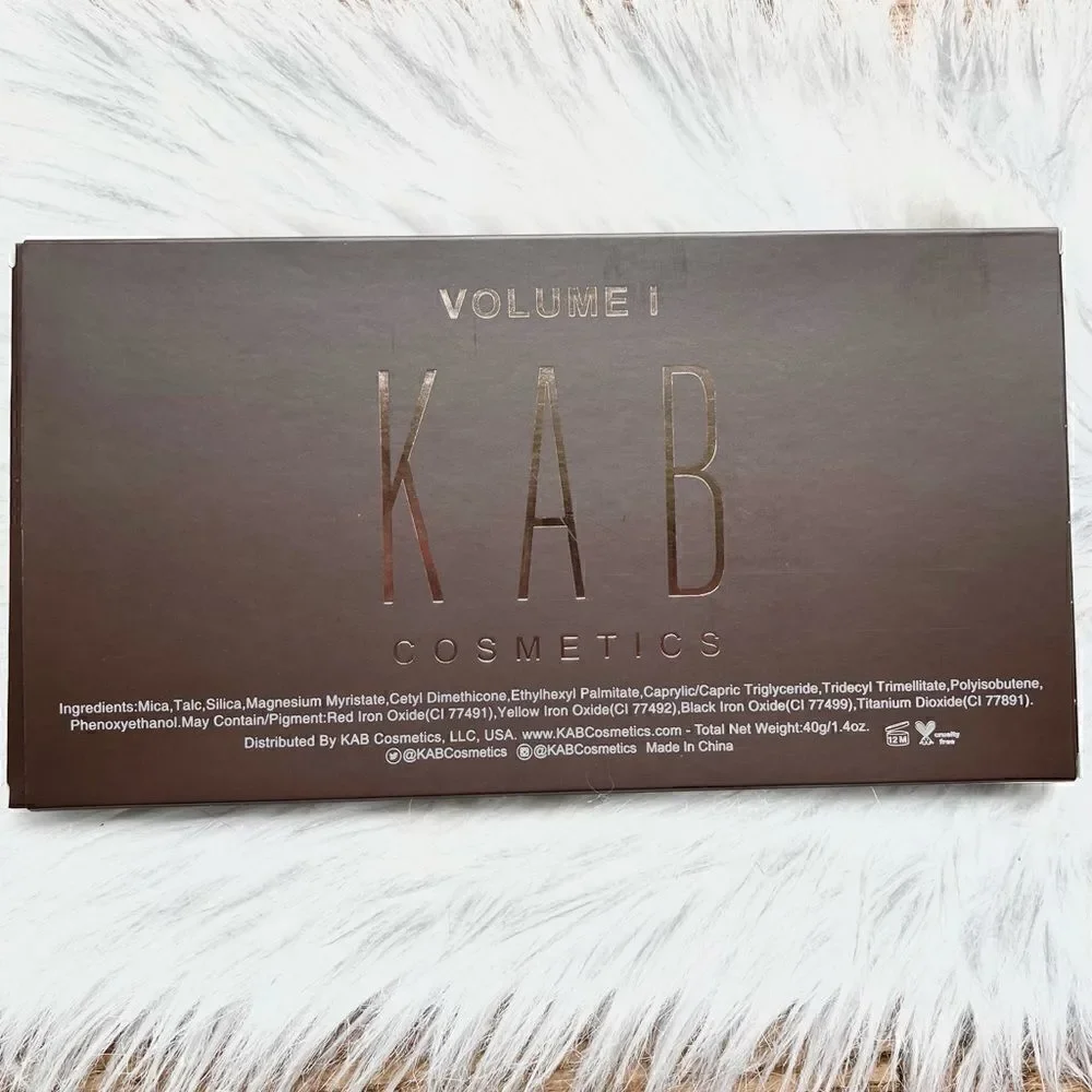 NIB Contour Palette Volume 1 by KAB Cosmetics‎